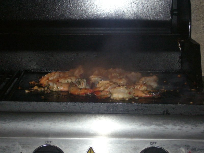 Shrimp on d bar-beee